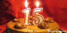 подарок 15 лет