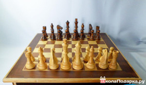 деревянные шахматы